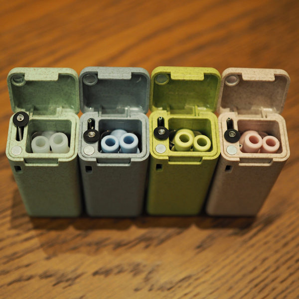 หลอดสแตนเลสพกพา พับได้ ขนาดเล็กพกพาสะดวก มีสายล้างหลอดให้ในเคส เคสทำจากข้าวสาลี เป็นมิตรกับสิ่งแวดล้อม - Image 4
