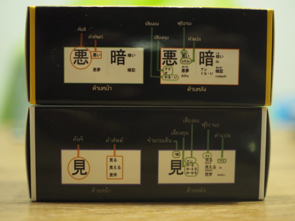 บัตรคันจิ N4-N5 Kanji card kioku N4-N5 - Image 4