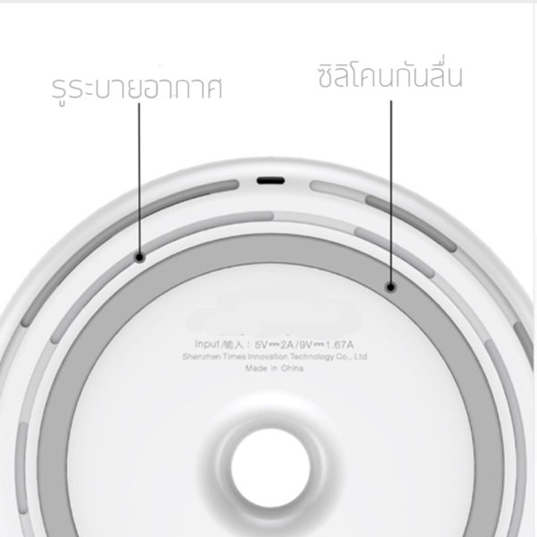 Wireless charger ที่ชาร์จไร้สาย โดนัทซีรี่ส์ - Image 5