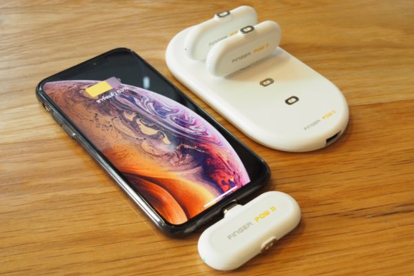 Finger pow ll Power bank Mini หัวแม่เหล็กไร้สาย ขนาดเล็กพกพาสะดวก - Image 2