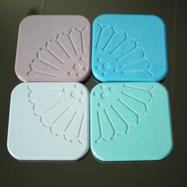 R13 ที่รองแก้ว ซับน้ำแห้งไว diatomite (ดินเบา) - Image 6
