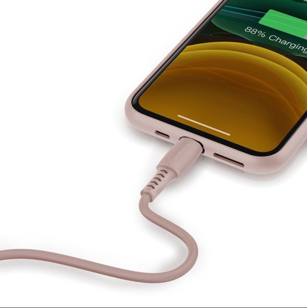 Baseus สายชาร์จ iPhone 2.4A ยาว1.2เมตร สีสวย เหมาะกับiPhone11 สายนิ่ม แต่แข็งแรงงอแล้วไม่หักใน - Image 7