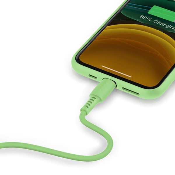 Baseus สายชาร์จ iPhone 2.4A ยาว1.2เมตร สีสวย เหมาะกับiPhone11 สายนิ่ม แต่แข็งแรงงอแล้วไม่หักใน - Image 10